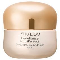 SHISEIDO Benefiance NutriPerfect Day Cream SPF 15 Jauninantis dieninis kremas brandžiai odai