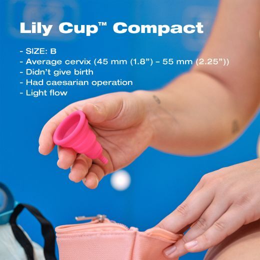 Lily Cup™ Compact Menstrual Cup, Size A