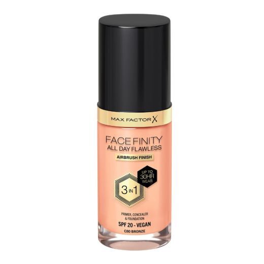  Facefinity All Day Flawless 3 in 1 Vegan Foundation