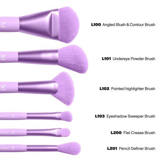 Ultralavender 6-Piece Face & Eye Brush Set Limited EditionUltralavender 6-Piece Face & Eye B