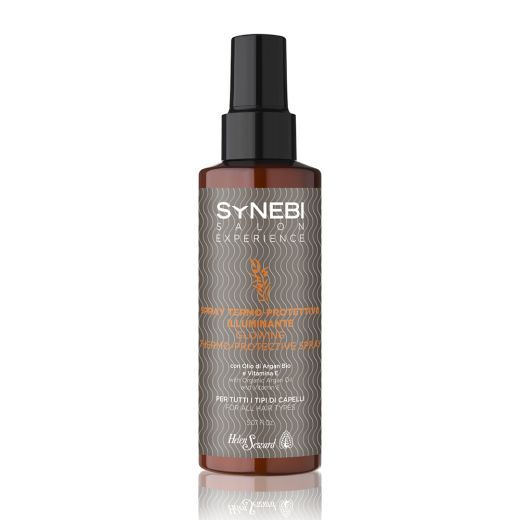 Glowing Thermo-Protective Spray With Organic Argan Oil And Vitamin E For All Hair Types