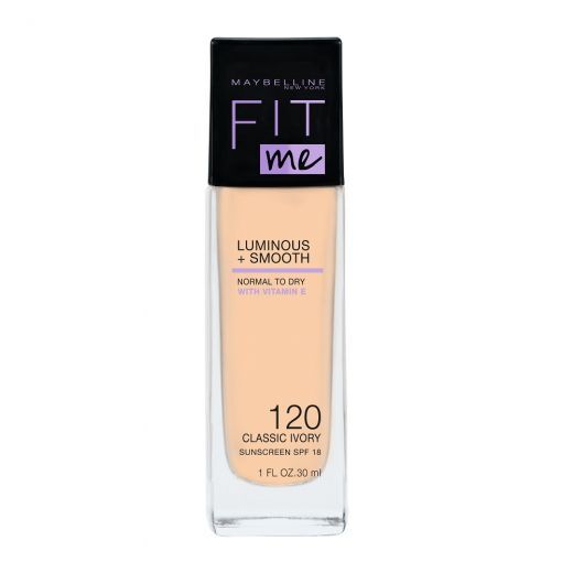 MAYBELLINE NEW YORK Fit Me Luminous + Smooth Foundation Skystas makiažo pagrindas