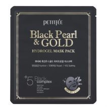 Petitfee Black Pearl & Gold Hydrogel Face Mask