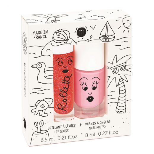 Holidays Nail Polish + Lip Gloss Set