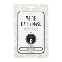 White Happy Mask