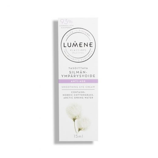 LUMENE Tasoittava Anti-Age Smoothing Eye Cream Paakių kremas nuo raukšlių