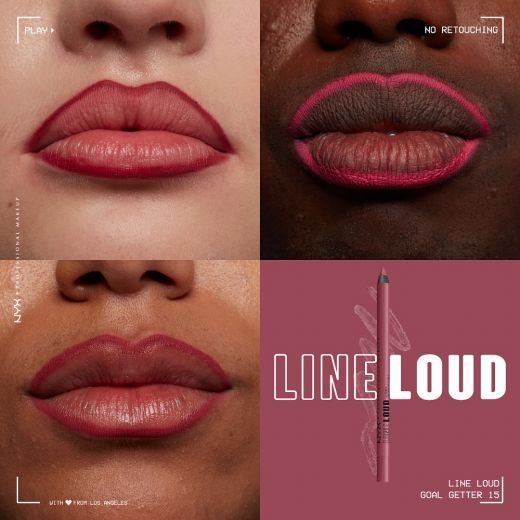 Line Loud Lip Liner Gimme Drama Goal Getter