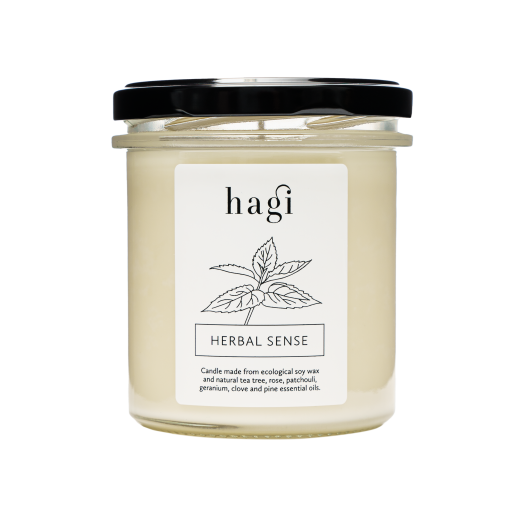 Natural Scented Soywax Herbal Sense Candle