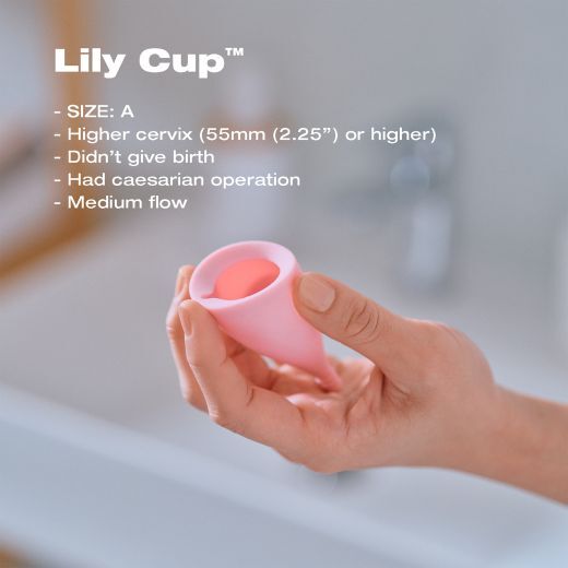 Lily Cup™ Menstrual Cup, Size A