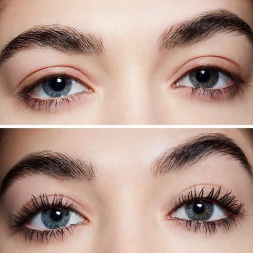 MAC In Extreme Dimension Waterproof Lash Vandeniui atsparus ypač juodas storinantis, ilginantis ir riečiantis tušas