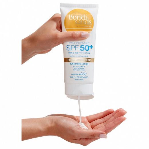 Body Sunscreen Lotion Fragrance Free with SPF50+