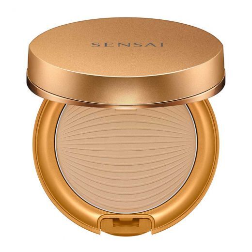 SENSAI Silky Bronze Natural Veil Kompaktinis makiažo pagrindas nuo saulės su SPF 20