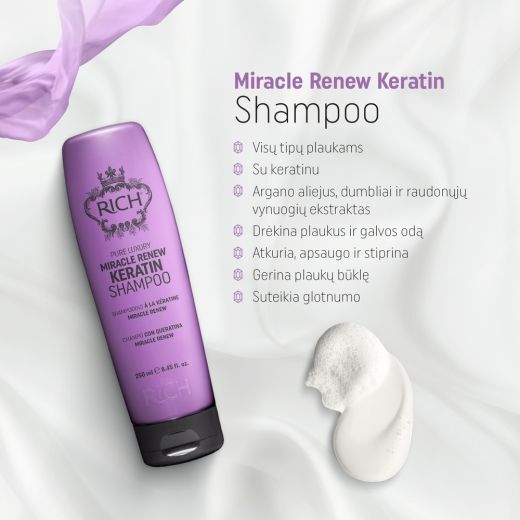 Miracle Renew Keratin Shampoo