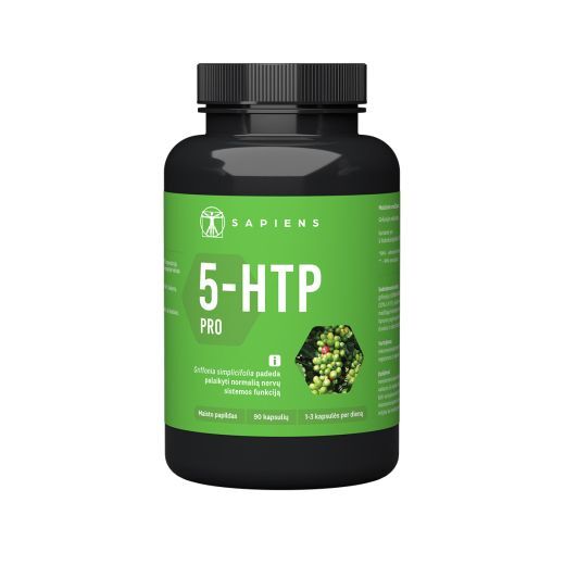 5-HTP PRO, 90 kapsulių