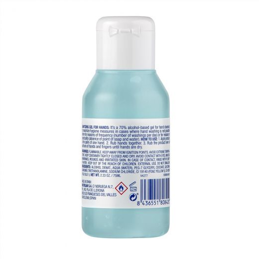 Sanitizing Gel For Hands Contains 70% Alcohol 