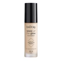 ISADORA Wake Up the Glow Foundation SPF50 Makiažo pagrindas su SPF50