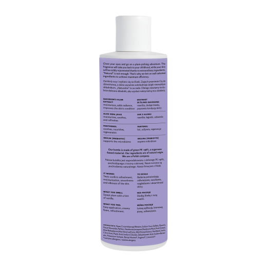 Natural Body Wash Plum Picking