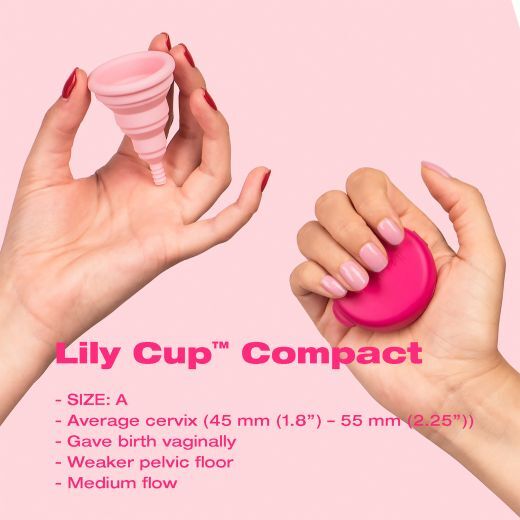 Lily Cup™ Compact Menstrual Cup, Size A