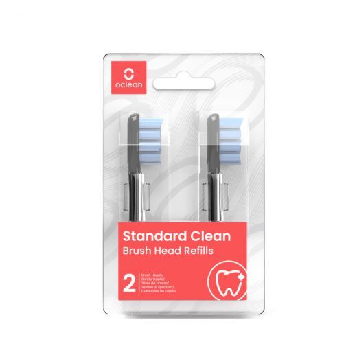 Standard Clean 2-pack Brush Head Replacement