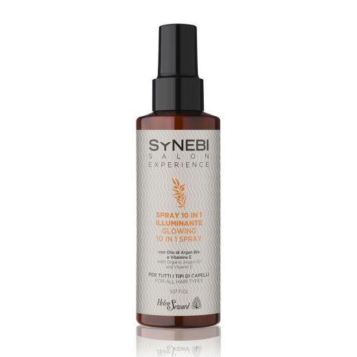 Glowing 10 In 1 Spray With Organic Argan Oil And Vitamin E For All Hair Types