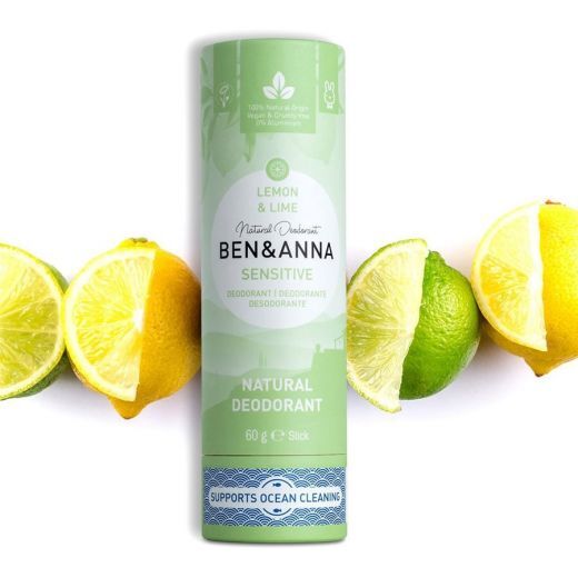 Sensitive Natural Deodorant Lemon & Lime