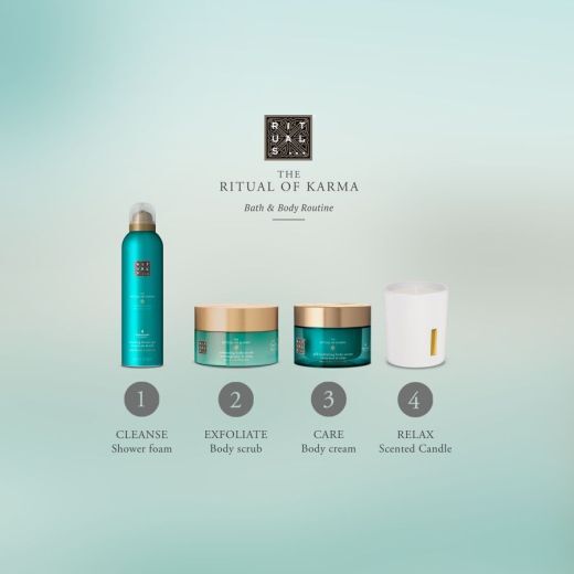 The Ritual of Karma Body Cream + Refill Pack