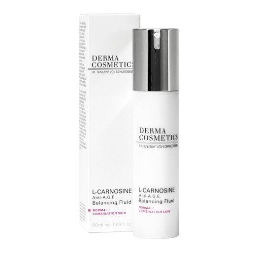 DERMACOSMETICS L-Carnosine Anti-A.G.E. Balancing Fluid Veido fluidas/emulsija