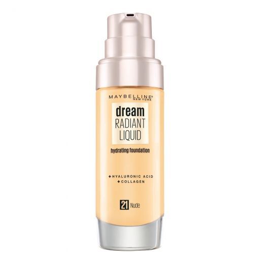 MAYBELLINE NEW YORK Dream Radiant Liquid Hydrating Foundation Skystas makiažo pagrindas