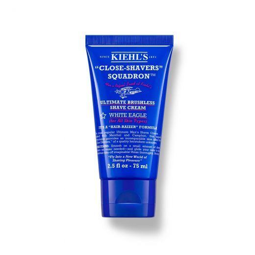 KIEHL'S Ultimate Brushless Shave Cream White Eagle Skutimosi kremas su mentoliu ir kamparu