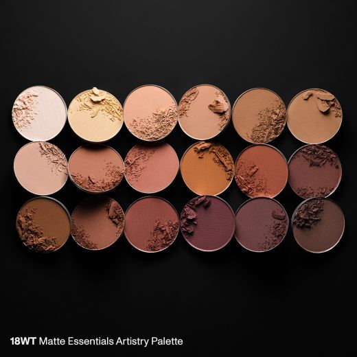 18WT Matte Essentials Artistry Palette