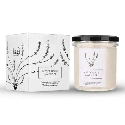 Natural Scented Soywax Lavender Candle