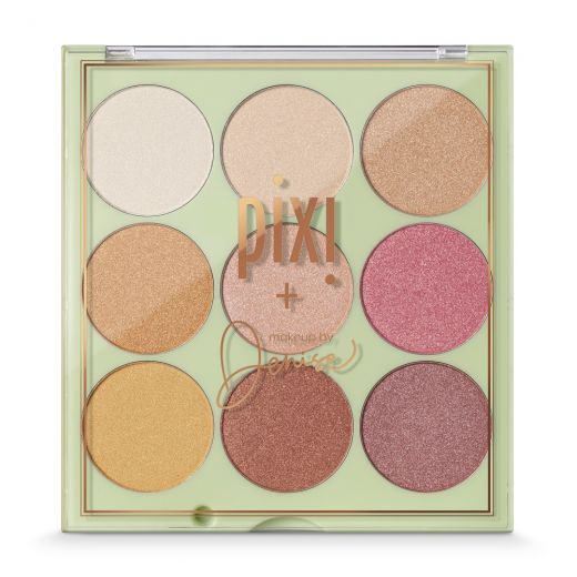 PIXI Pixi + Denise Collaboration Mind Your Own Glow Radiance Palette Kontūravimo paletė