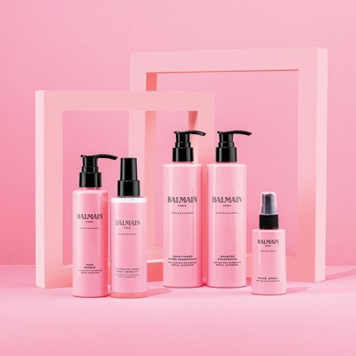 Professional Aftercare Shine Spray Spindesio suteikiantis plaukų purškiklis priaugintiems plaukams