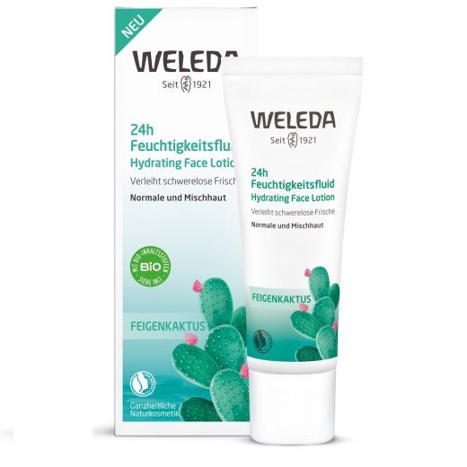 WELEDA Cactus 24H Hydrating Face Lotion Drėkinamasis veido losjonas