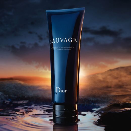 Sauvage Face Cleanser and Mask 2-in-1 Face Cleanser
