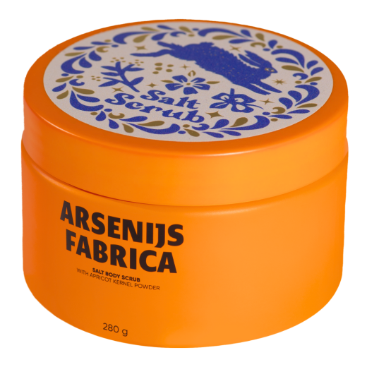 Northern Folk Body Scrub With Salt And Apricot Kernel Powder