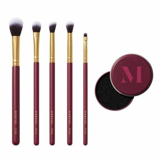 Decorate Lavishly 6-Piece Face Eye Brush Set.