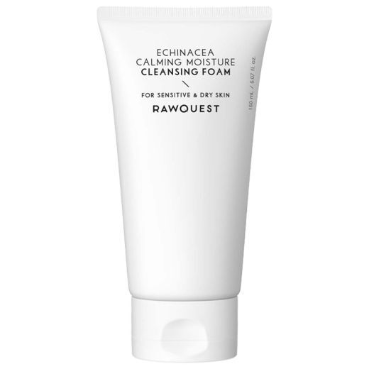 RAWQUEST Echinacea Calming Moisture Cleansing Foam Valomosios veido putos su ežiuolės ekstraktu