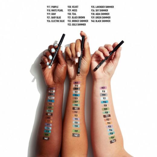 NYX Professional Makeup Slim Eye Pencil akių pieštukas