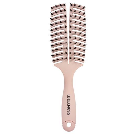 hair brush medium pink