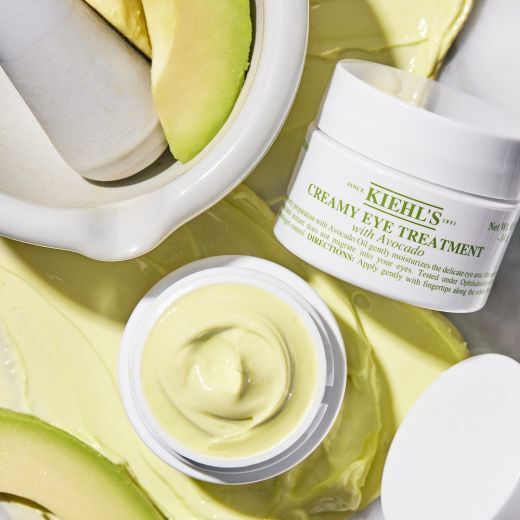 KIEHL'S Creamy Eye Treatment With Avocado Šviesinamasis paakių kremas