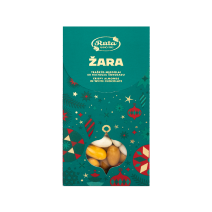 Crispy almonds in white chocolate “Žara“, 100 g