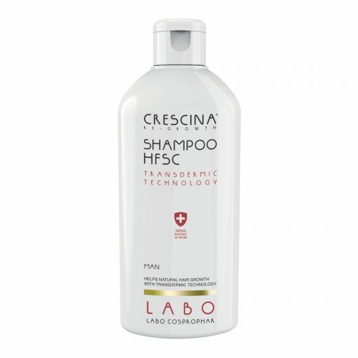 CRESCINA Transdermic Re-Growth Shampoo for Men Pilinguojantis plaukų šampūnas vyrams