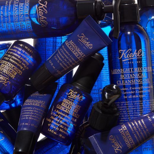 KIEHL'S Midnight Recovery Concentrate Naktinis, atkuriamasis veido serumas