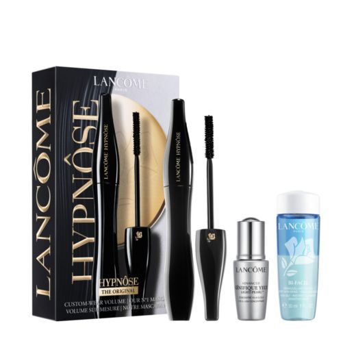 Set with Hypnôse Mascara, Génefique Light Pearl Eye Serum, And Bi-Facil Eye Make Up Remover