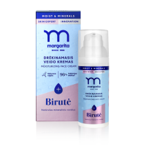 MOIST&MINERALS Moisturizing Face Cream with "Birutė" Mineral Water