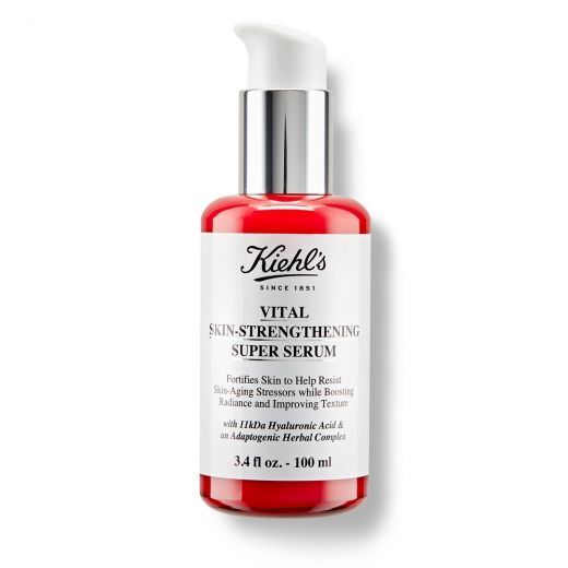 KIEHL'S Vital Skin-Strengthening Super Serum Stiprinamasis, gaivinamasis ir drėkinamasis veido serumas su hialurono rūgštimi