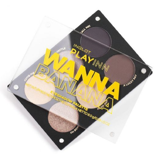 INGLOT Wanna Banana Eye Shadow Palette Akių šešėlių paletė