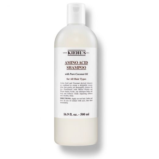 KIEHL'S Amino Acid Shampoo Švelnus plaukų šampūnas su kokosų aliejumi ir amino rūgštimis