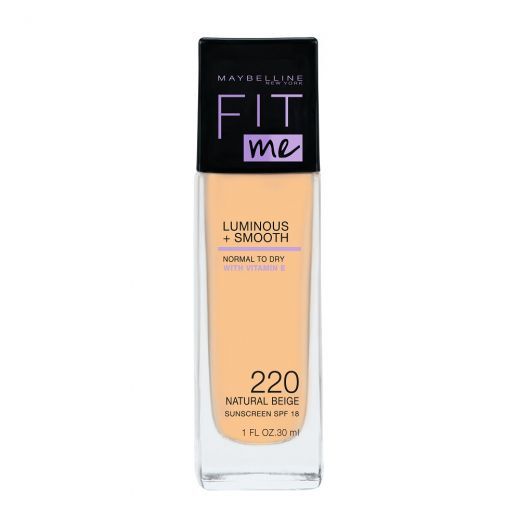 MAYBELLINE Fit Me Luminous + Smooth Foundation Skystas makiažo pagrindas